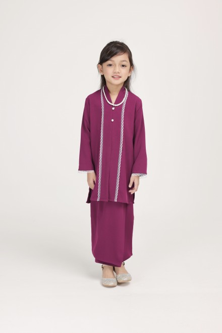 Dayang Kids In Magenta